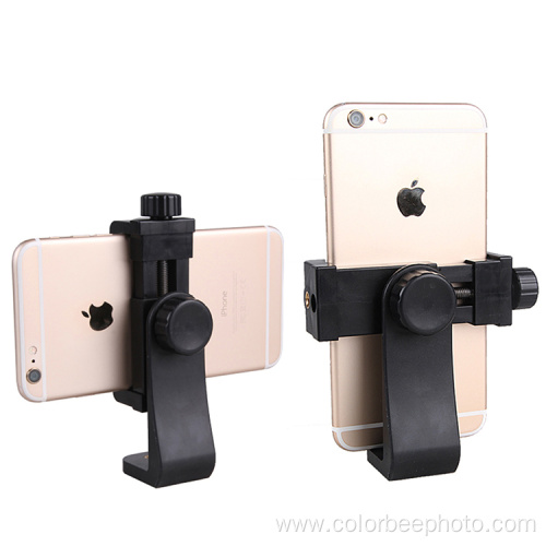 360 Degree Rotatable Mobile Phone Clamp for Tripod